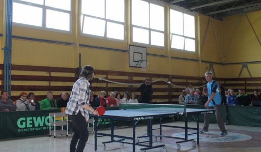 Stolnotenisová exhibícia máj 2019