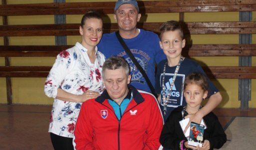 Stolnotenisová exhibícia máj 2019