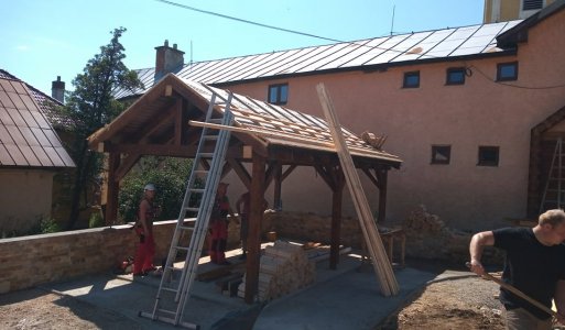 Rozvoj infraštruktúry CR v obci Rejdová - obnova priestranstva