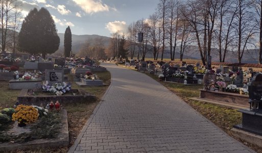 Jeseň na rejdovskom cintoríne