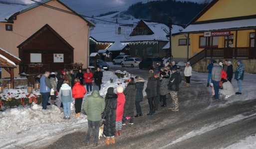 Zapálenie IV. adventnej sviečky betlehemským svetlom