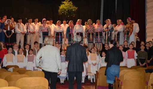 Vystúpenie FSk Hôra na benefičnom vianočnom koncerte v Košiciach