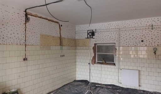 Rekonštrukcia kuchyne v sále KD 2022