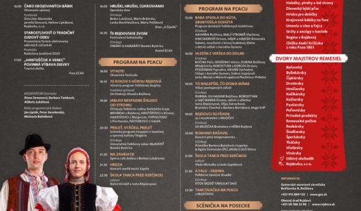 Aktuality / 49,ročník Gemerského folklórneho festivalu Rejdová 2