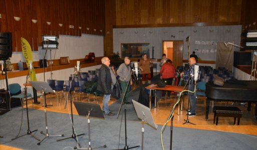 Nahrávanie FSk Hôra v Rádiu Regína Košice