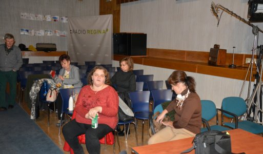 Nahrávanie FSk Hôra v Rádiu Regína Košice