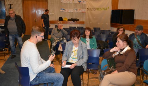 Nahrávanie FSk Hôra v Rádiu Regína Košice