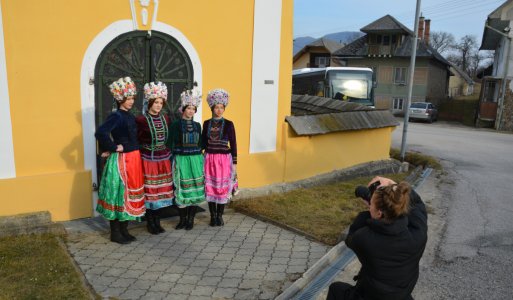 Nahrávanie FSk Hôra pre Deň kroja 2025