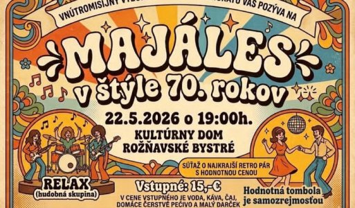 Aktuality / Majáles v štýle 70. rokov
