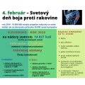 4. február - Svetový deň boja proti rakovine