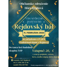 Rejdovský bál 11.2.2023